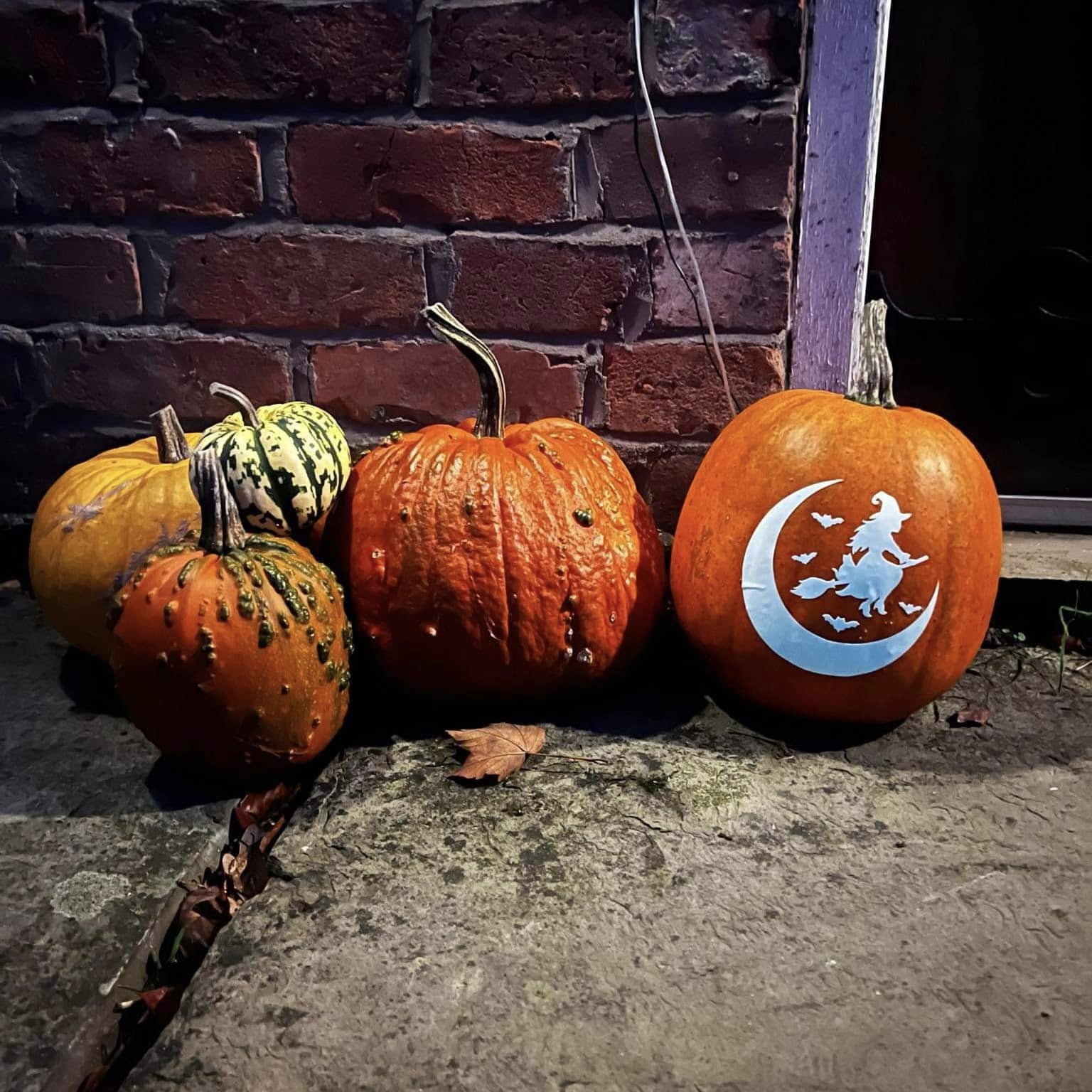 Pumpkins On Display